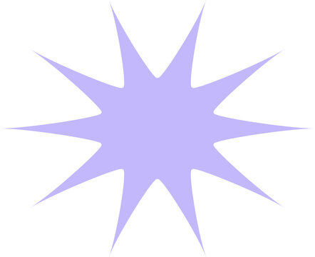 cute pastel abstract shape decoration