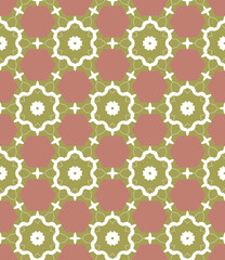 Abstract geometric pattern. A seamless background, vintage texture.	