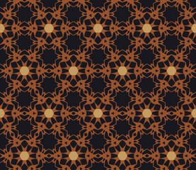 Geometric pattern. Seamless vector background. Ethnic graphic design.