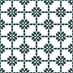 Geometric pattern. Seamless vector background. Ethnic graphic design.