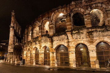 Arena Verona night