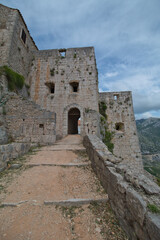 Fototapeta na wymiar Klis Fortress in Croatia Game of thrones Meereen