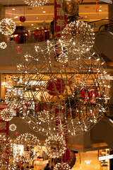 christmas tree with candles