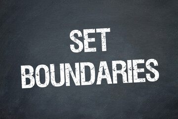 Fototapeta premium set boundaries