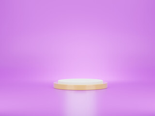 3D Podium Background