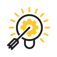 marketing strategy icon on isolated background. set of business and financial icons