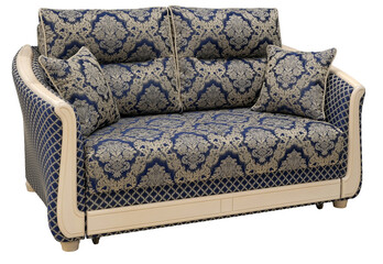 Sofa isolated on white background. Including clipping path