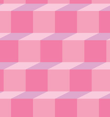 pink abstract background with cubes