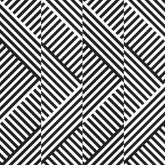 Seamless pattern with lines.Unusual poster Design .Black Vector stripes .Geometric shape. Endless texture
