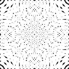 Warped pattern with lines.Unusual poster Design .Vector stripes .Geometric texture

