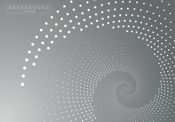 Fototapeta premium abstract background with flowing particles. Digital future technology concept. vector illustration.