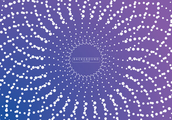 abstract background with flowing particles. Digital future technology concept. vector illustration.