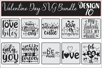 Valentine Day SVG Bundle