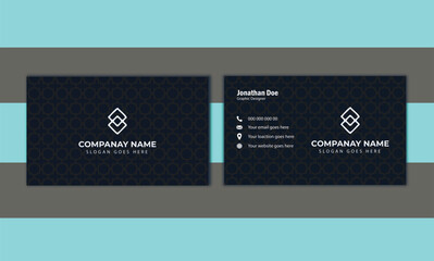 business card template, Corporate business card, , creative and clean Design, Visiting card for business Card