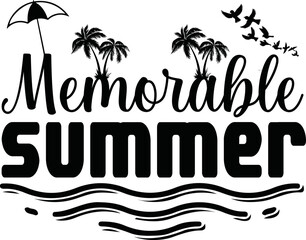 Naklejka premium summer svg desaign 