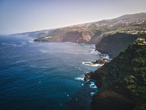 North coast of Tenerife island as seen from drone © Ricardo