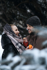 Outdoors Valentines Day Date Ideas for Couples. Winter love story. Cold season dating for couples....