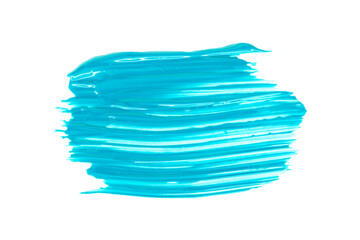 light blue shiny brush isolated on transparent background light blue watercolor png