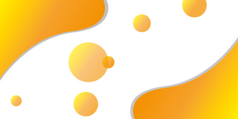 Printyellow and white balls background