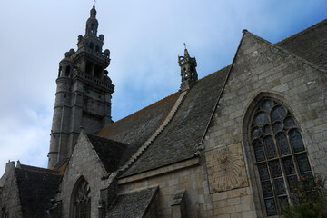 Chapel Notre-Dame de Callot - Callot Island - Carantec - Finistere - Brittany - France - obrazy, fototapety, plakaty