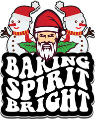 retro christmas design