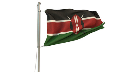 Kenya Flag, Republic of Kenya