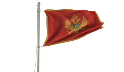 Montenegro Flag, Montenegro, Parliamentary Republic