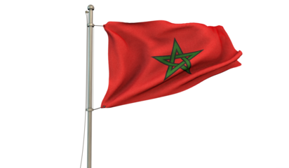 Morocco Flag, Kingdom of Morocco