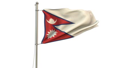 Nepal Flag, Federal Democratic Republic of Nepal
