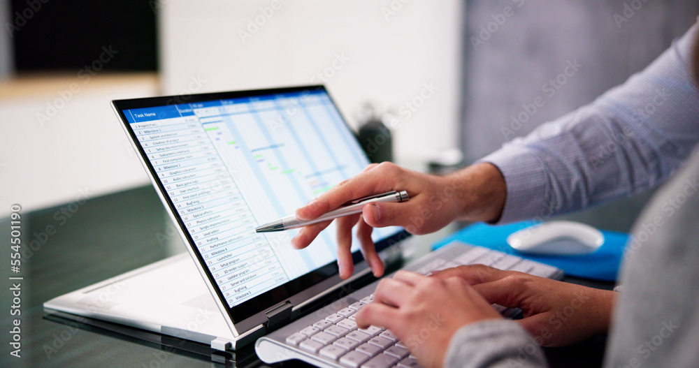 Aufkleber gantt gantt software project