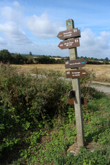 Walking Trail in the countryside - Buysscheure - Nord - Hauts-de-France - France