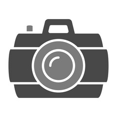 Camera Greyscale Glyph Icon