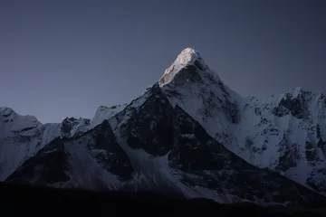Plaid mouton avec photo Lhotse Everest Three Passes