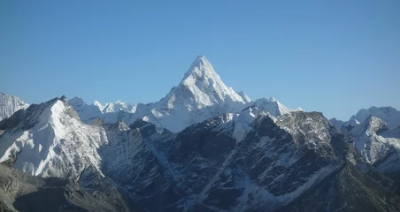 Plaid mouton avec photo Lhotse Everest Three Passes