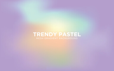 Pastel Colors Mesh Background