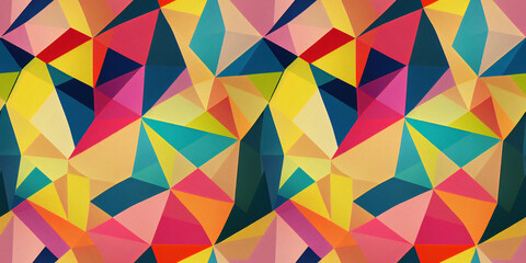 Abstract seamless pattern background, generative ai