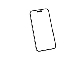 Smartphone. Mobile phone Template. Telephone 3d