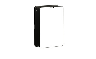 Tablet 3d computer with blank screen