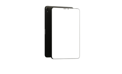 Tablet 3d computer with blank screen