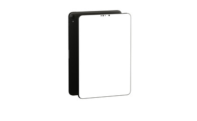 Tablet 3d computer with blank screen