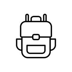 Backpack And Bag Linear Icon
