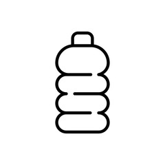 bottle plastic icon design for website or product