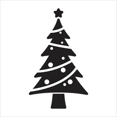 Fototapeta na wymiar Christmas icon vector design template