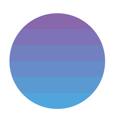 Sunset Retro rainbow Color