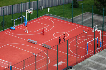 Bird view on Sochi Park in Adler, Russia