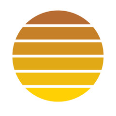 Sunset Retro Vintage Colors