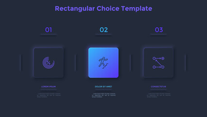 Modern Infographic Neumorphic Template