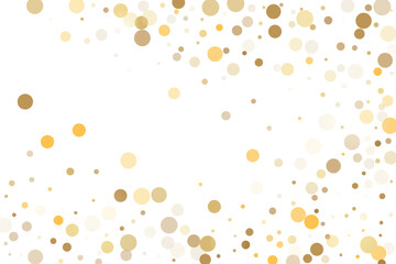 Gold glitter confetti, great design for any purpose. Party decor.
