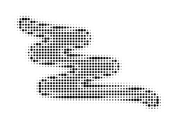 Abstract halftone texture with dots.Punk, pop, grunge in vintage style.