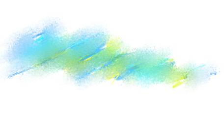 colorful paint splashes